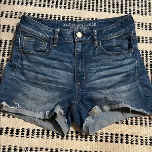 American Eagle Outfitters Blue Super Stretch Jeans